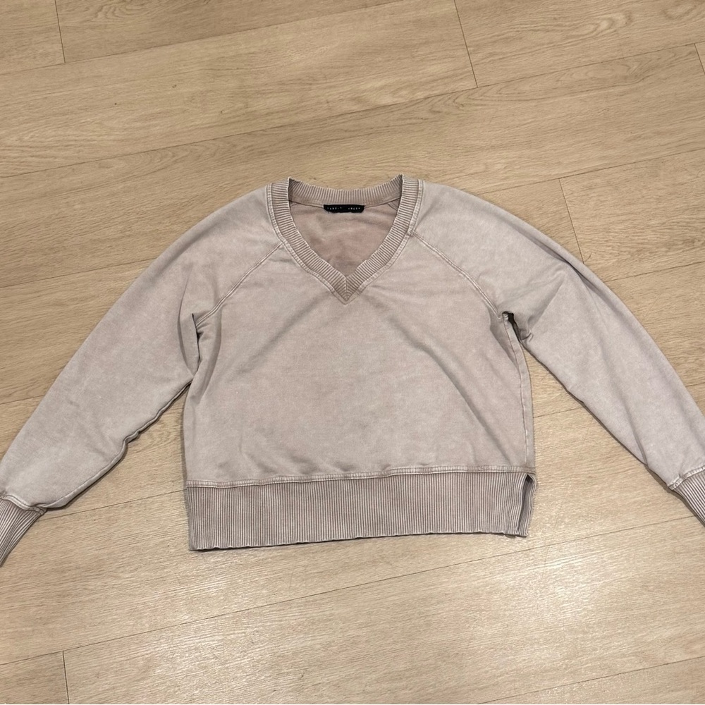 Jane + Delancey Tan Oversized Sweater